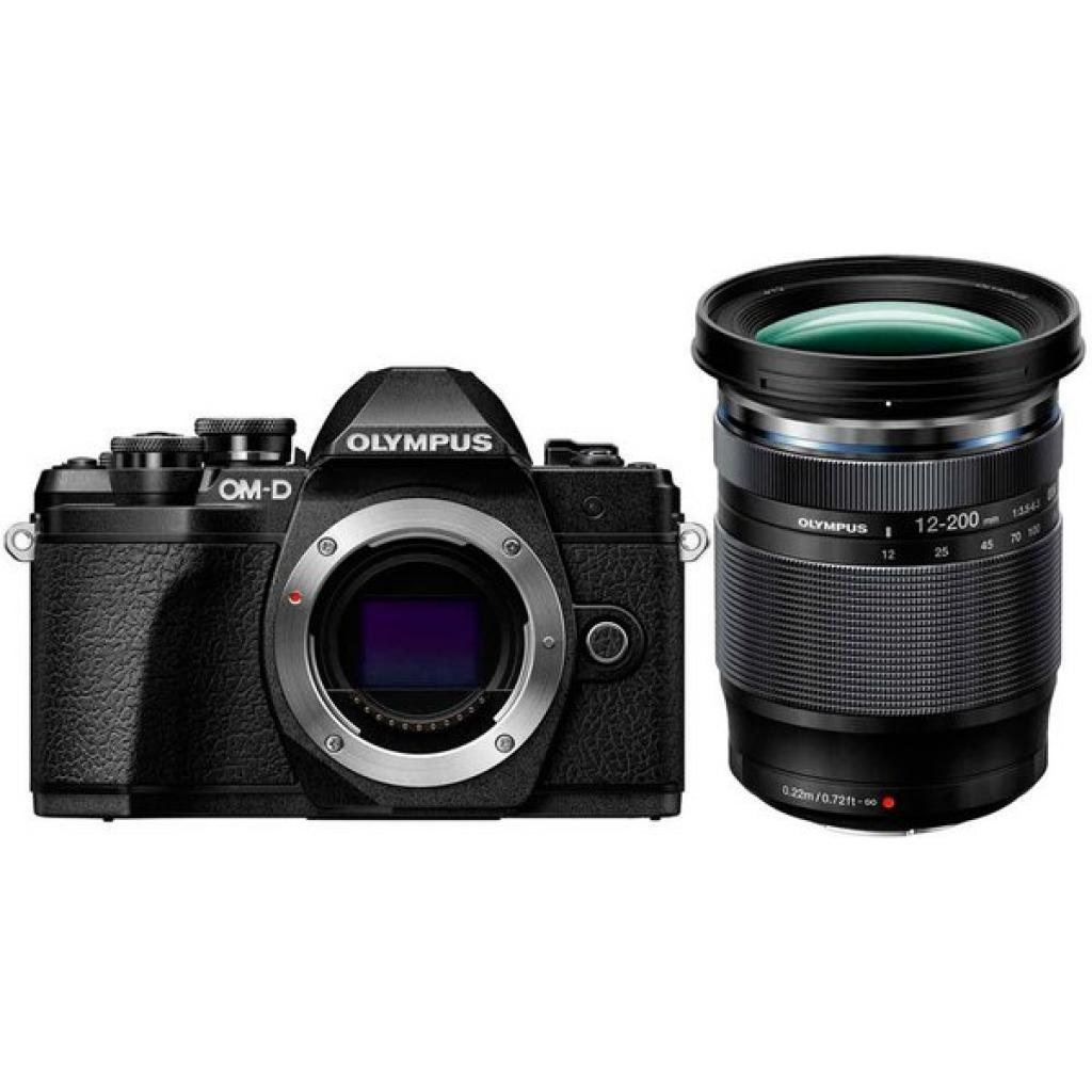 Цифровий фотоапарат Olympus E-M10 mark III 12-200 mm Kit black (V207070BE020) - зображення 4