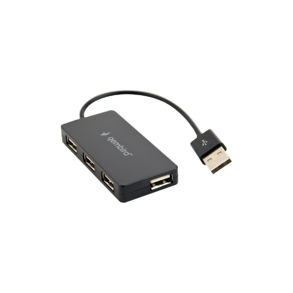Концентратор Gembird USB 2.0 х 4 (UHB-U2P4-04) - зображення 1