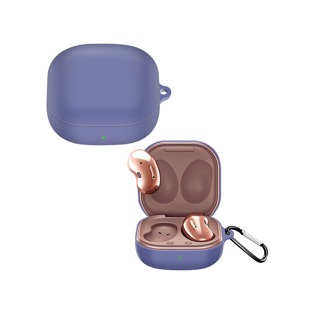 Чохол для навушників BeCover Silicon для Samsung Galaxy Buds 2 / Buds Live / Buds Pro Purple (705411) - зображення 2