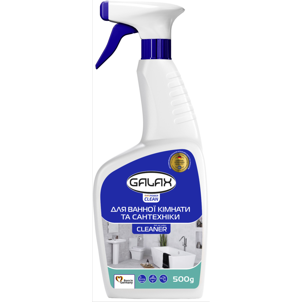 Спрей для чищення ванн Galax das PowerClean 500 г (4260637724397/4262396141262) - зображення 1