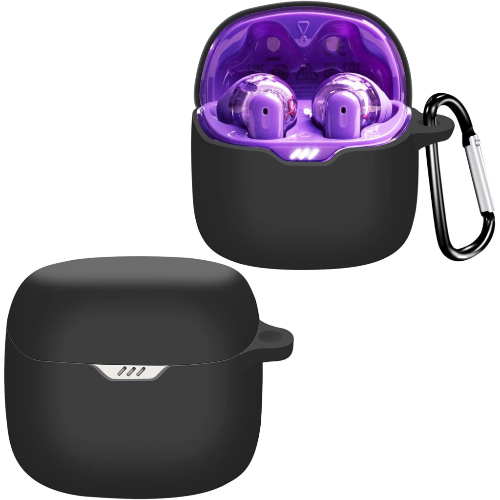 Чохол для навушників BeCover Silicon для JBL Tune Flex 2 TWS Black (713221) - зображення 3