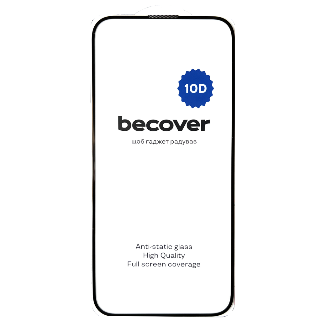 Скло захисне BeCover Apple iPhone 16 Plus 10D Black (712322) - зображення 2