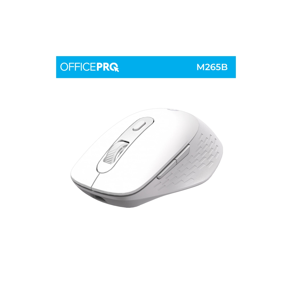 Мишка OfficePro M265W Wireless/Bluetooth Silent Click White (M265W) - зображення 4