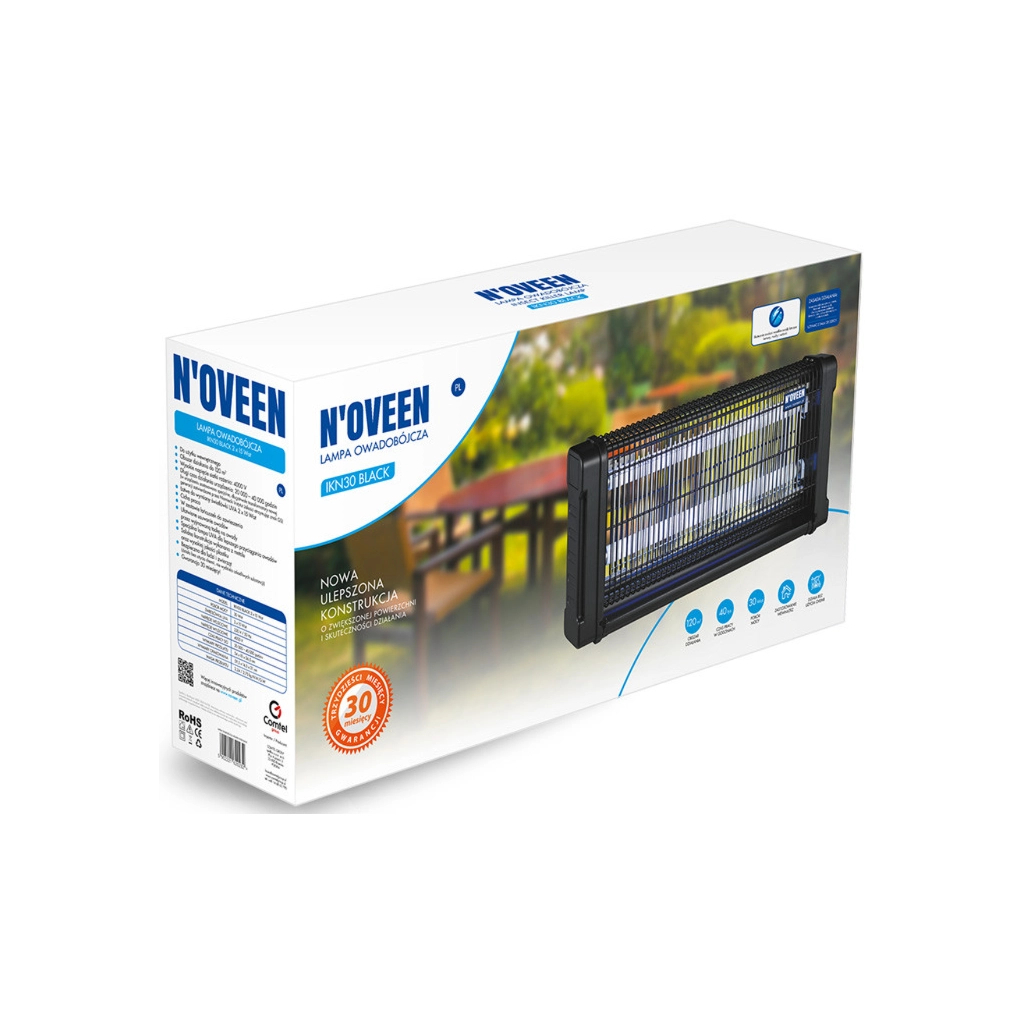 Інсектицидна лампа N'oveen IKN30 (RL074365) - зображення 3