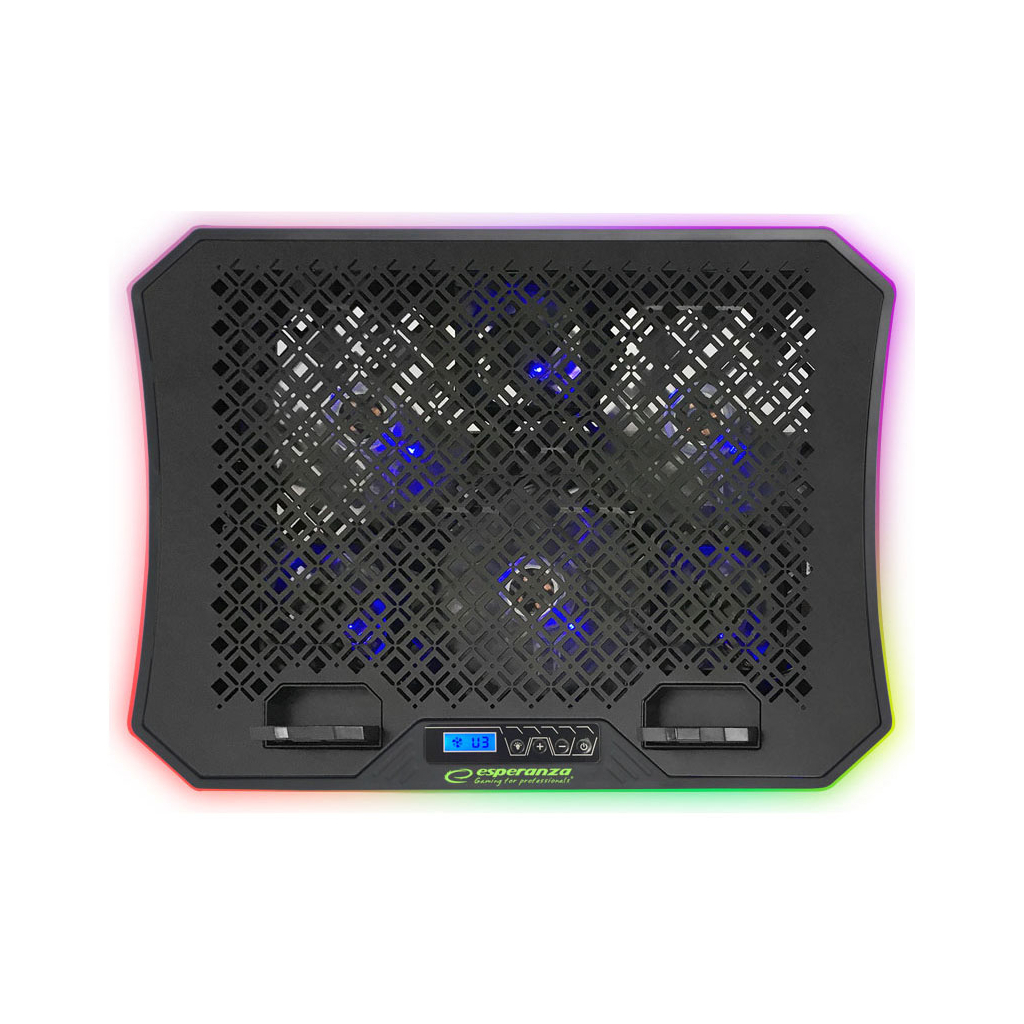 Підставка до ноутбука Esperanza EGC109 with RGB Galerne + mobile stand (EGC109) - зображення 3
