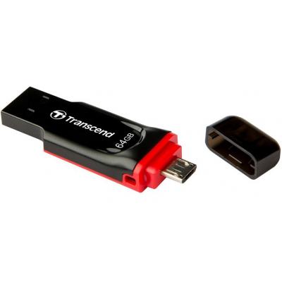 USB флеш накопичувач Transcend JetFlash 340 USB 2.0 On-The-Go (TS64GJF340) - зображення 5