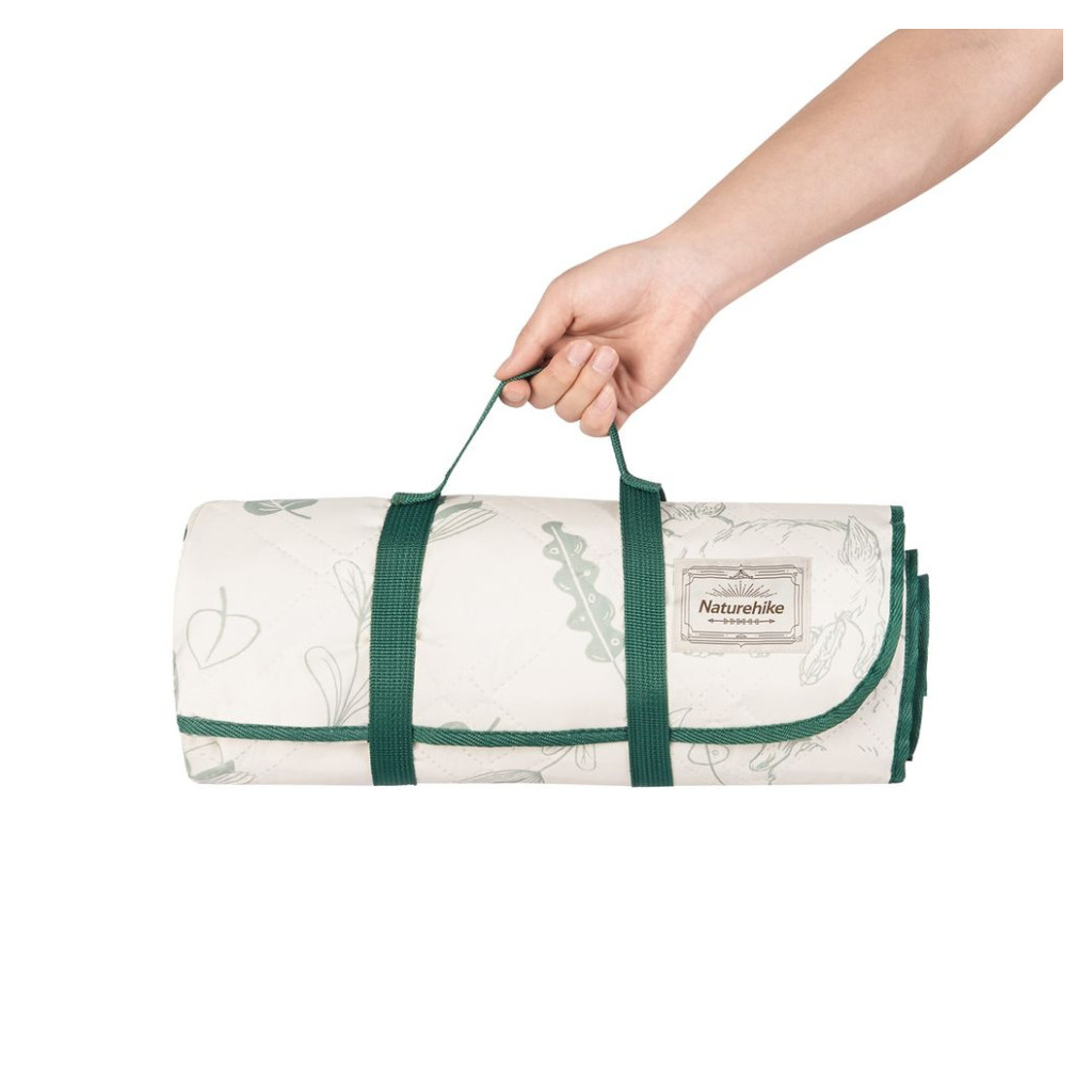 Туристичний килимок Naturehike CNH22DZ14004 180 х 200 зелений принт (6975641884927) - зображення 3