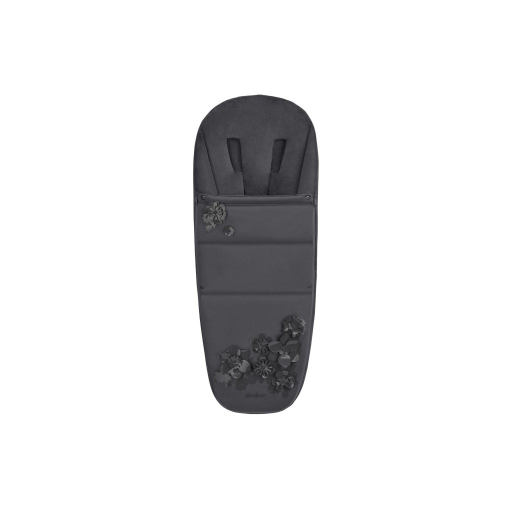 Чохол для ніг Cybex Platinum Simply Flowers Grey (522000063) - зображення 1