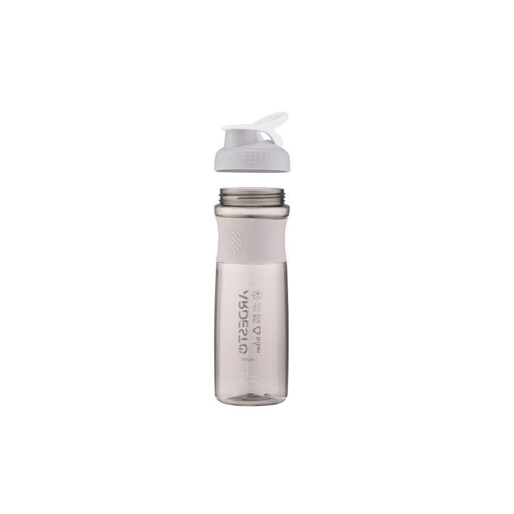 Пляшка для води Ardesto Smart Bottle 1000 мл Grey (AR2204TG) - зображення 3
