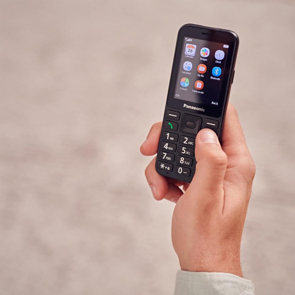 Мобільний телефон Panasonic KX-TU250 Black (KX-TU250EXB) - зображення 8