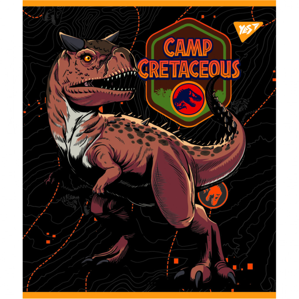 Зошит Yes А5 Jurassic world 18 аркушів клітинка (766809) - зображення 2