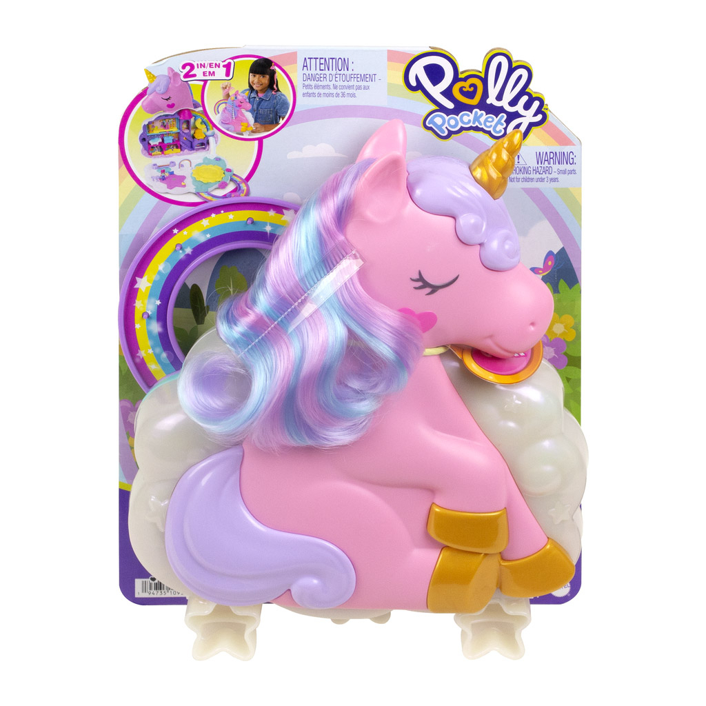 Лялька Polly Pocket Салон краси єдинорога (HKV51) - зображення 1