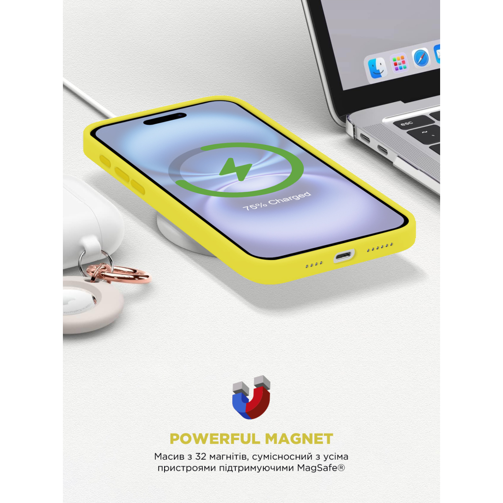 Чохол до мобільного телефона Armorstandart ICON2 MagSafe Apple iPhone 16 Star Fruit (ARM81315) - зображення 9