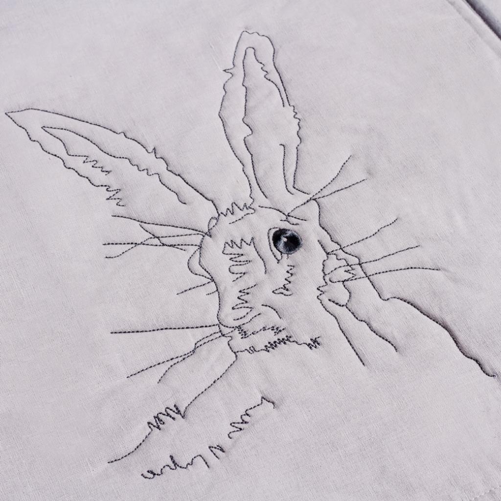 Покривало Soft25 Bunny 150x220 світло-сіре (P180524_1P_SL) - зображення 4
