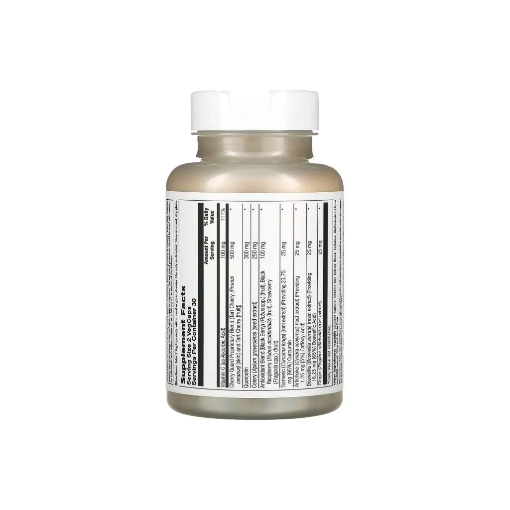 Вітамінно-мінеральний комплекс KAL Очищувач від сечової кислоти, Uric Acid Flush, 60 вегетаріанс (CAL-22107) - зображення 2