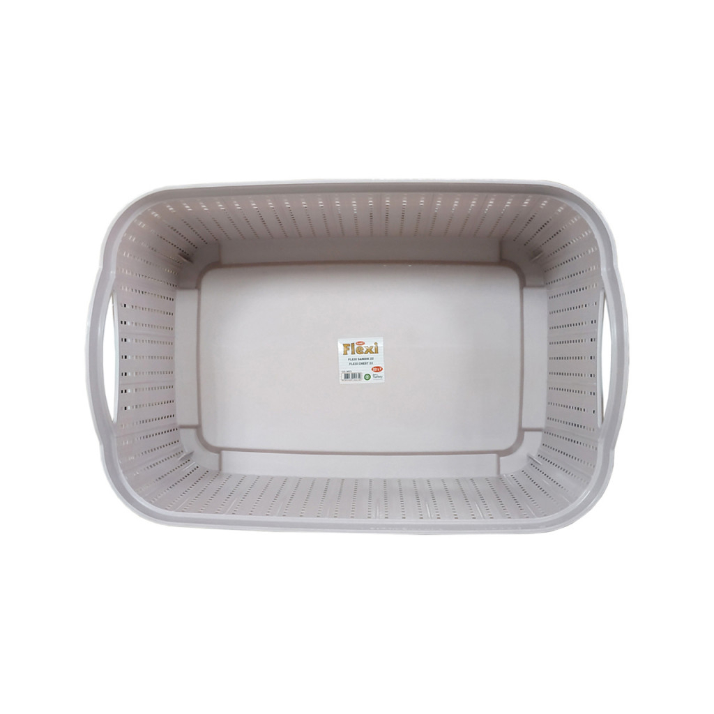 Кошик для зберігання Planet Household Flexi з кришкою темно-фіолетовий 22 л (10549) - изображение 4