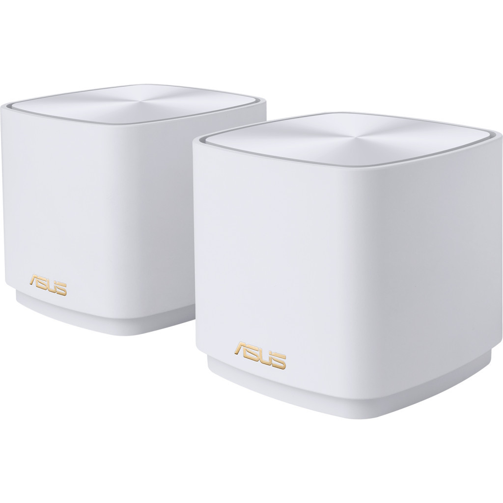 Точка доступу Wi-Fi ASUS XD4 Plus 2pk White (90IG07M0-MO3C20) - зображення 1