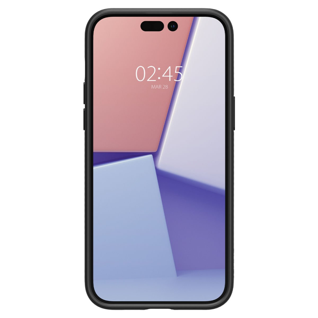 Чохол до мобільного телефона Spigen Apple iPhone 14 Pro Max Liquid Air, Matte Black (ACS04813) - зображення 2