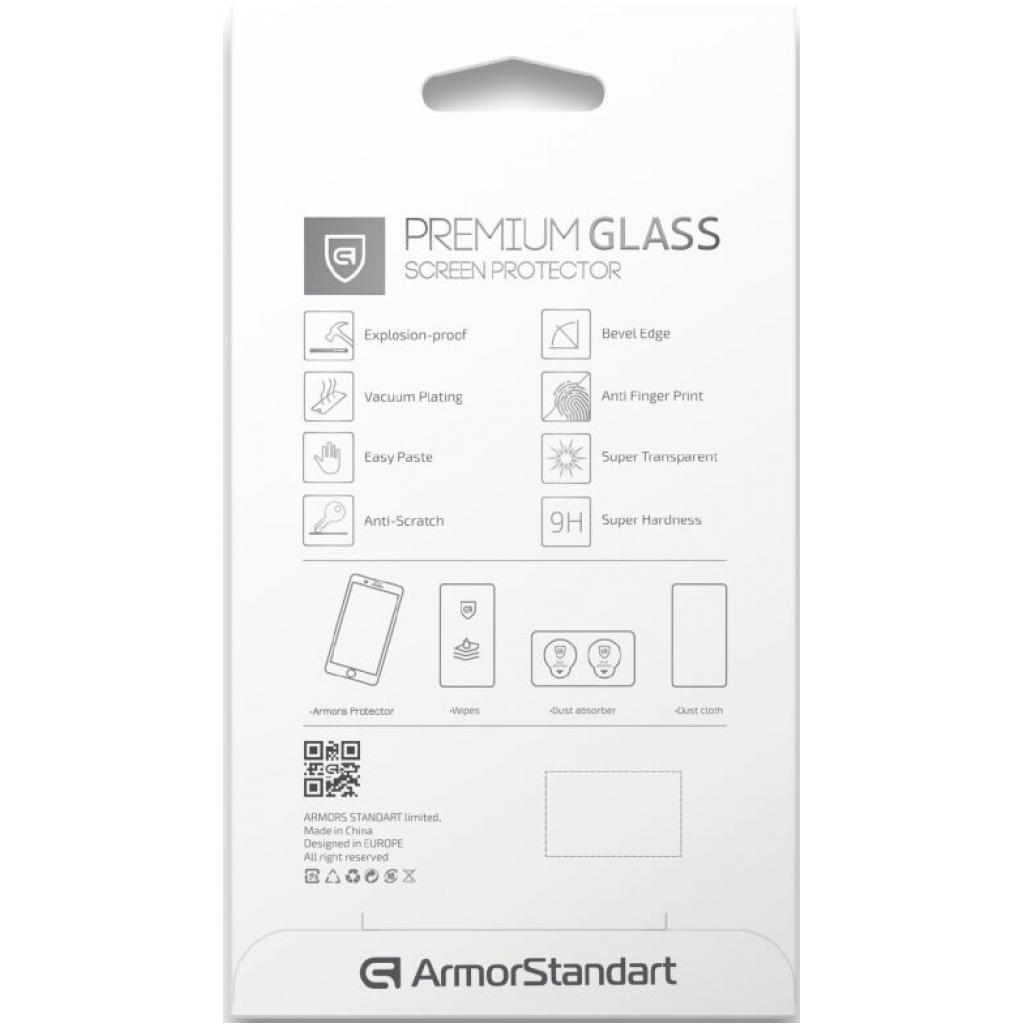 Скло захисне Armorstandart Icon 3D Anti-spy Apple iPhone 12 mini Black (ARM57577) - зображення 2