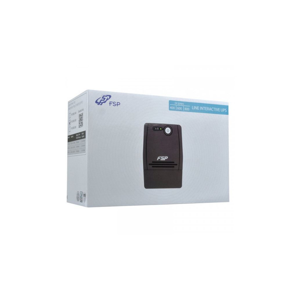 Пристрій безперебійного живлення FSP FSP FP800, Line-Int (PPF4800415) - зображення 4