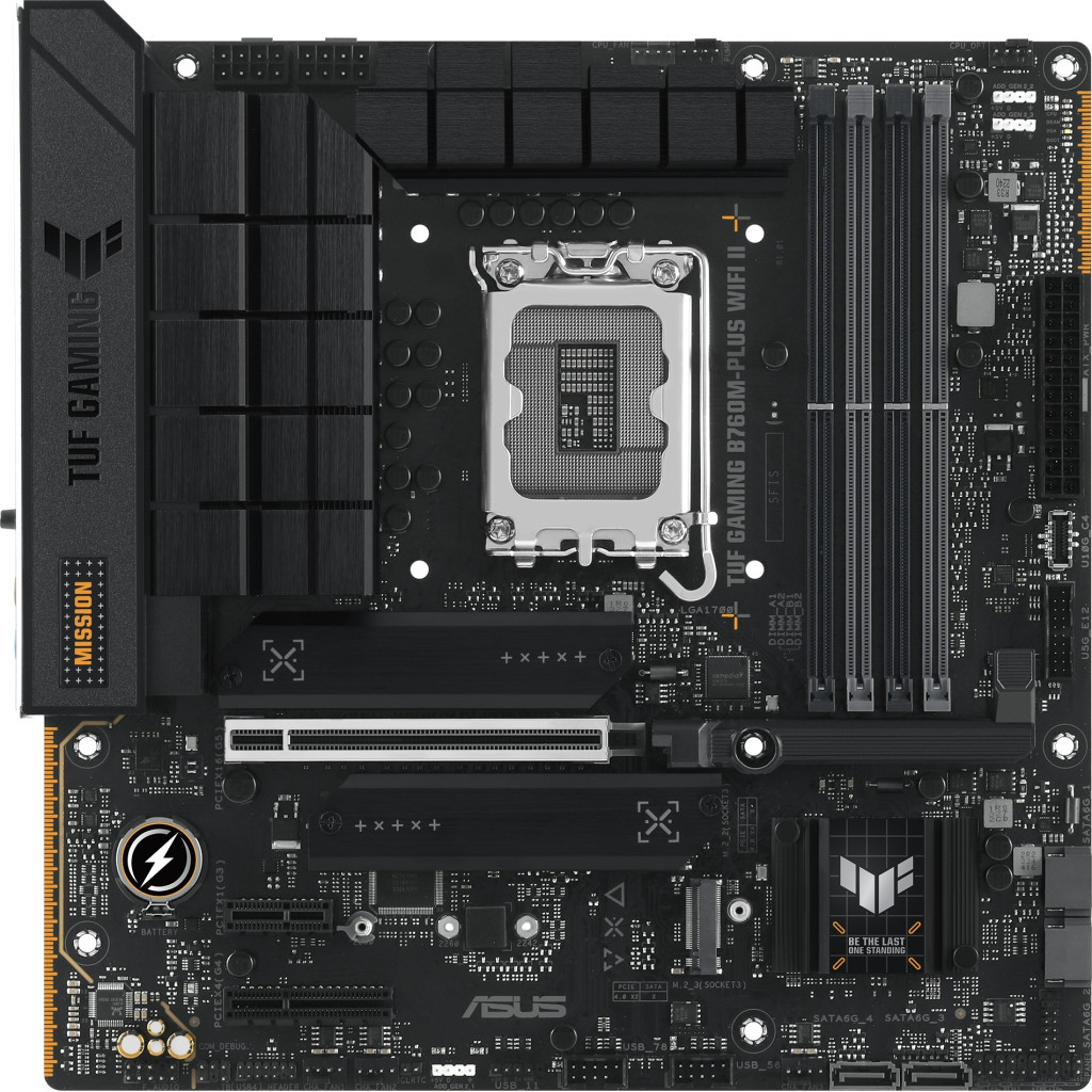 Материнська плата ASUS TUF GAMING B760M-PLUS WIFI II - зображення 1