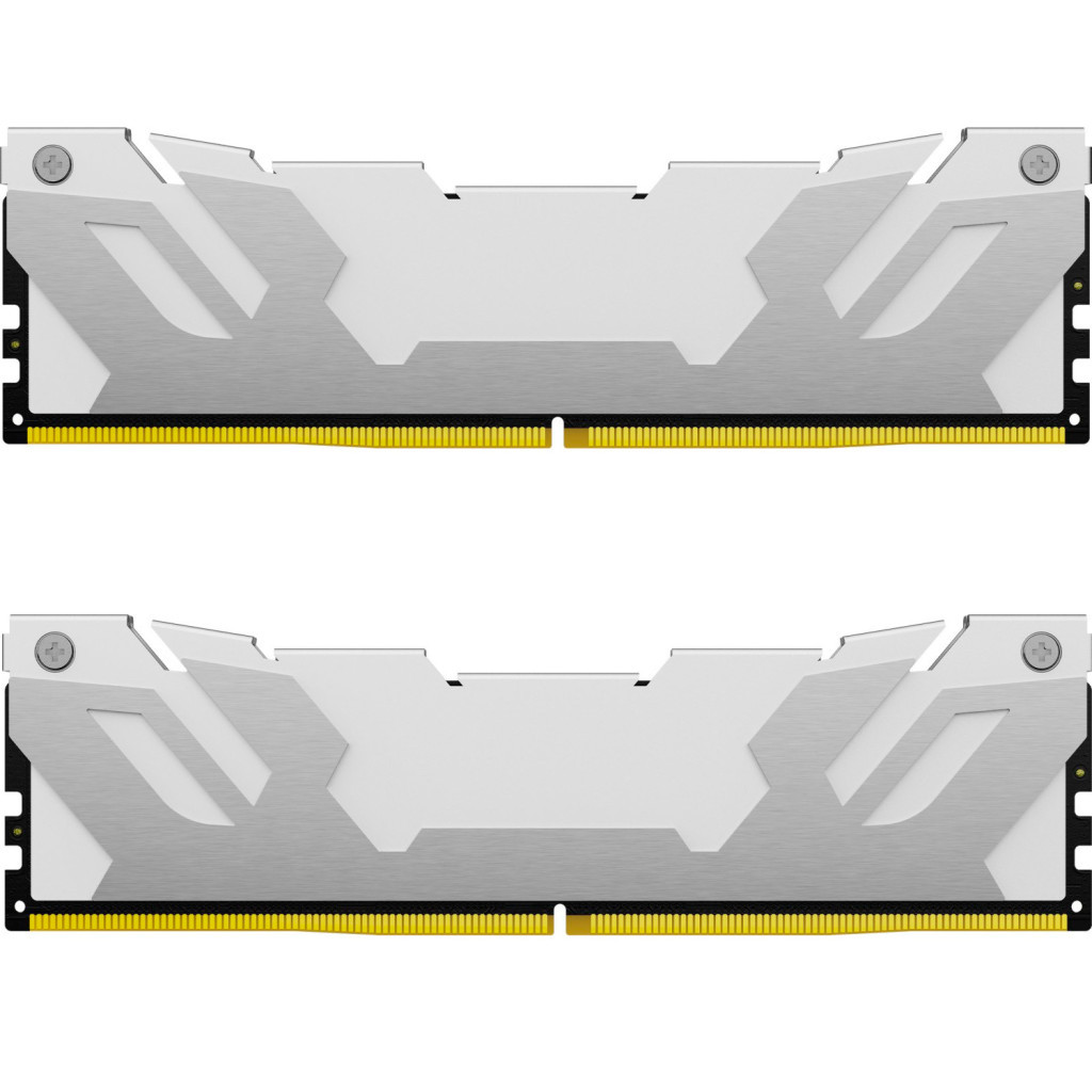 Модуль пам'яті для комп'ютера DDR5 32GB (2x16GB) 7600 MHz Renegade White XMP Kingston Fury (ex.HyperX) (KF576C38RWK2-32) - зображення 2