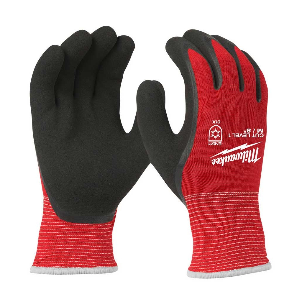 Захисні рукавички Milwaukee з опором порізам 1 рівня, зимові, 11/XXL (4932471346) - зображення 1