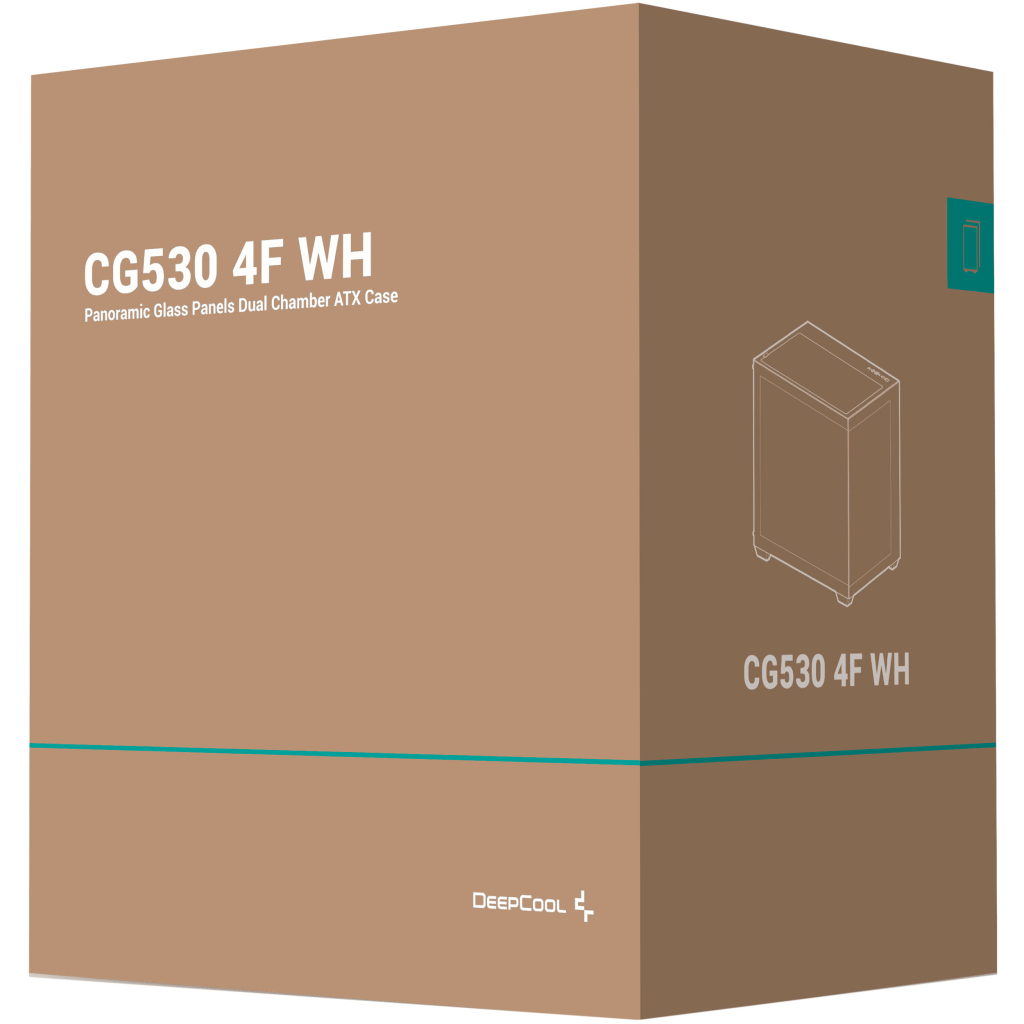Корпус Deepcool CG530 4F White (R-CG530-WHADA4-G-1) - изображение 12