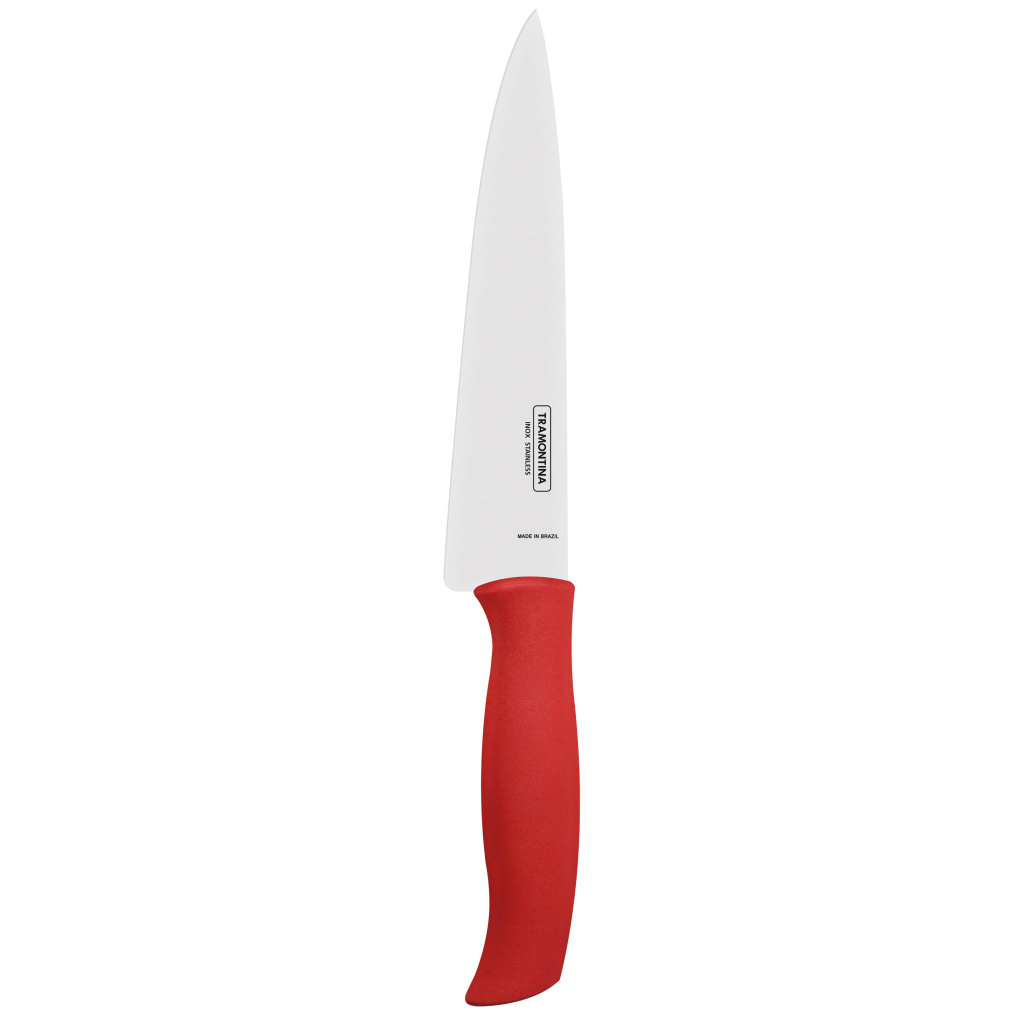 Кухонний ніж Tramontina Soft Plus Red Chef 178 мм (23664/177) - зображення 5