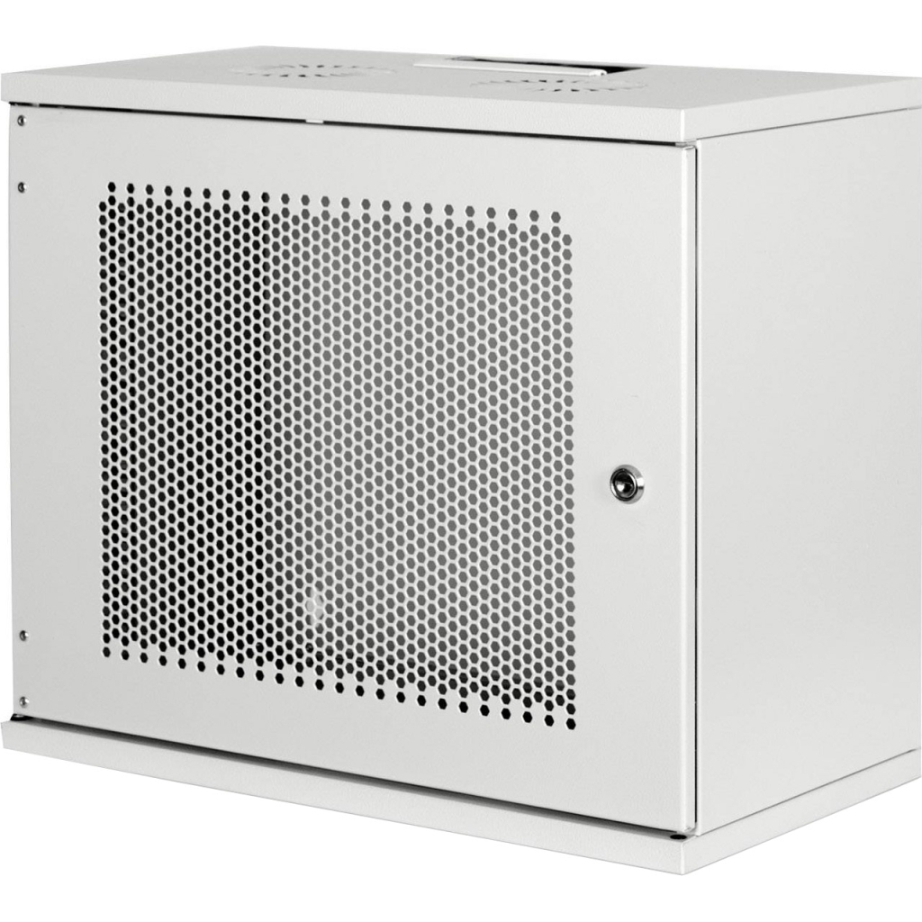 Шафа настінна Digitus SOHO 19" 9U 540x400, метал.двері, 60kg max (DN-19-09U-S-PD) - изображение 1