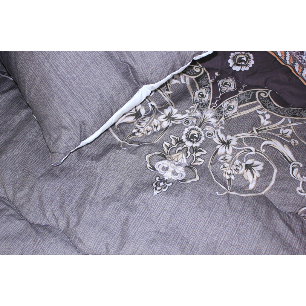 Ковдра MirSon шовкова Зима №3513 Print Line Myrrh 110х140 (2200004817811) - зображення 5