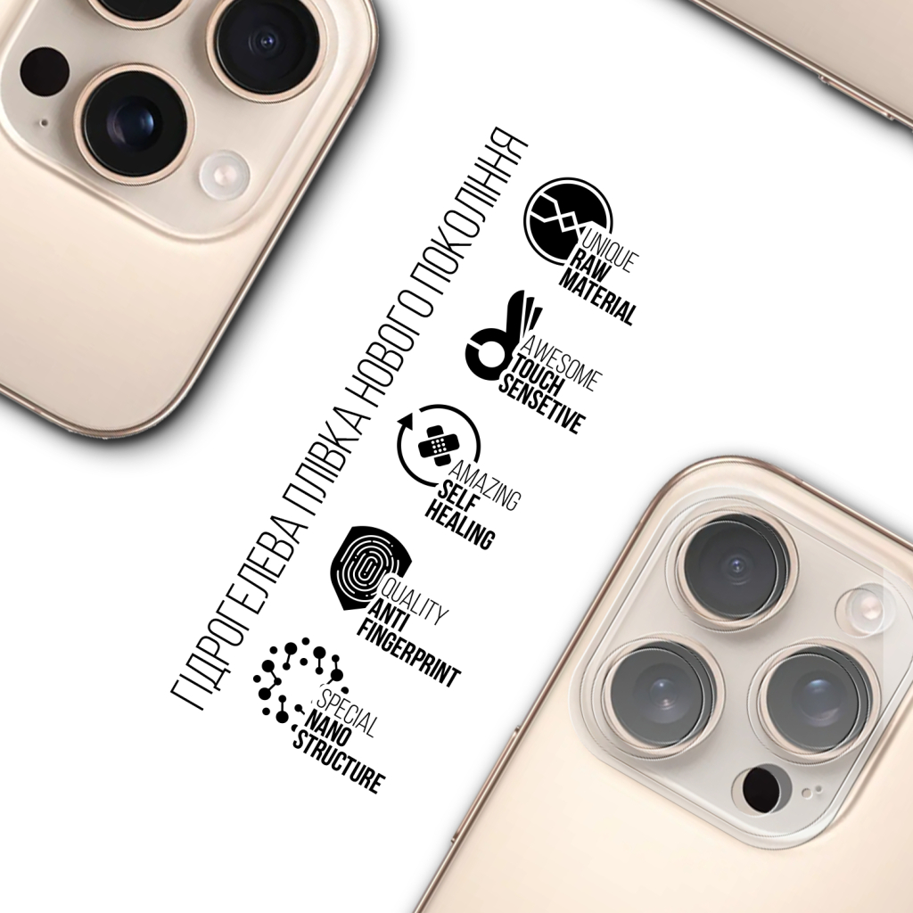 Плівка захисна Armorstandart for Camera Apple iPhone 16 Pro 6pcs (ARM79599) - зображення 2
