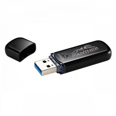 USB флеш накопичувач Apacer 64GB AH355 Black USB 3.0 (AP64GAH355BP-1) - зображення 4
