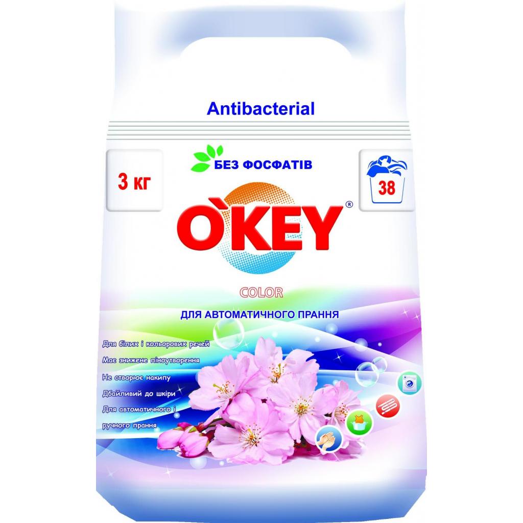 Пральний порошок O'KEY Квітковий букет 3 кг (4820049381887) - зображення 1