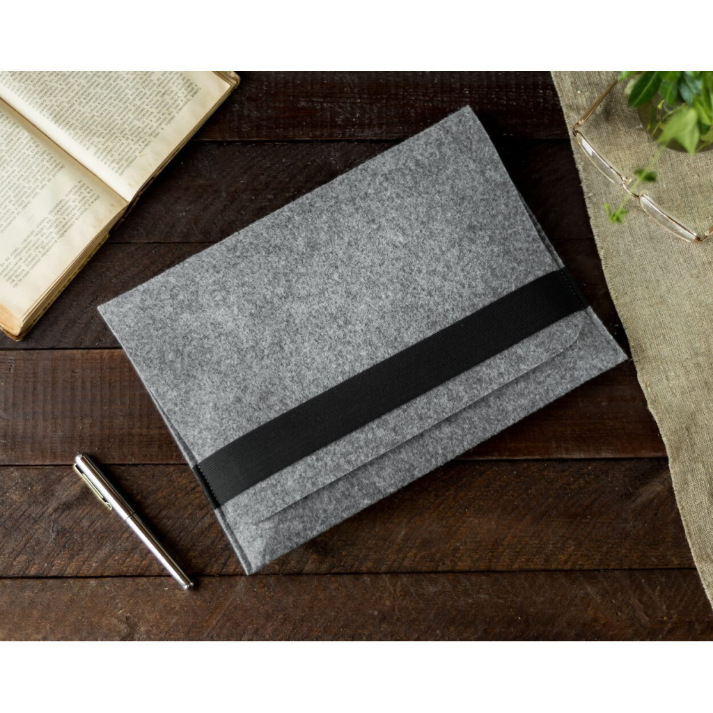 Чохол до ноутбука Gmakin 14 Macbook Pro, horizontal, Light Gray (GM15-14) - изображение 5