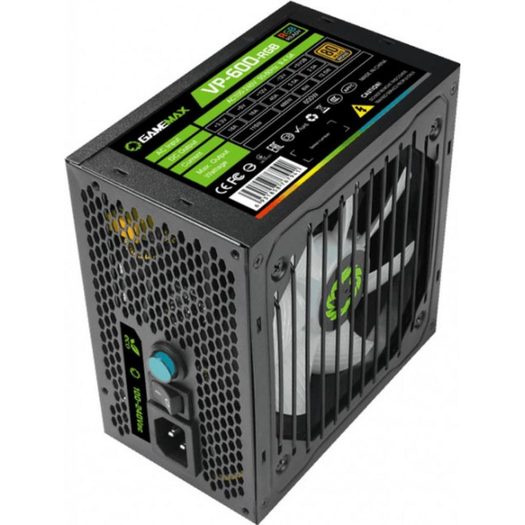 Блок живлення Gamemax 600W (VP-600-RGB) - зображення 7