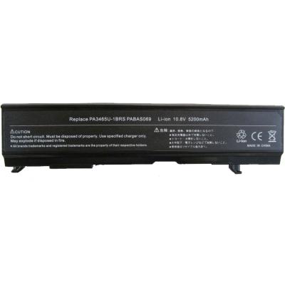 Акумулятор до ноутбука AlSoft Toshiba PA3465U 5200mAh 6cell 10.8V Li-ion (A41096) - зображення 1