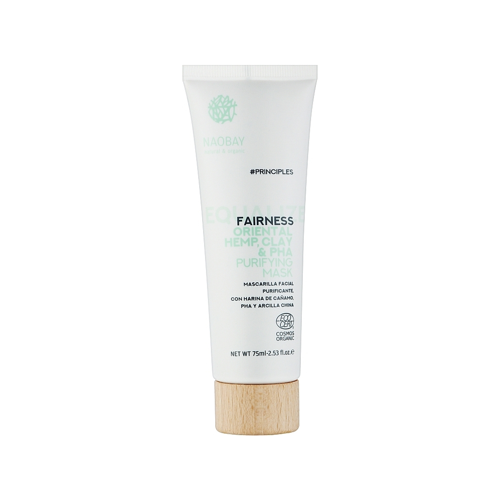 Маска для обличчя Naobay Principles Fairness Oriental Hemp Clay & PHA Purifying Face Mask 75 мл (8436568902098) - зображення 1
