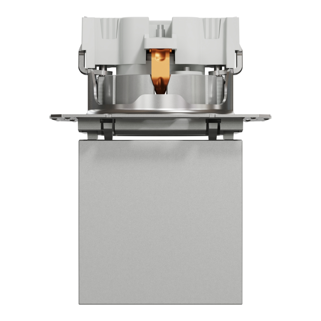 Розетка Schneider Electric ASFORA з кришкою, алюміній (EPH3100161) - изображение 5
