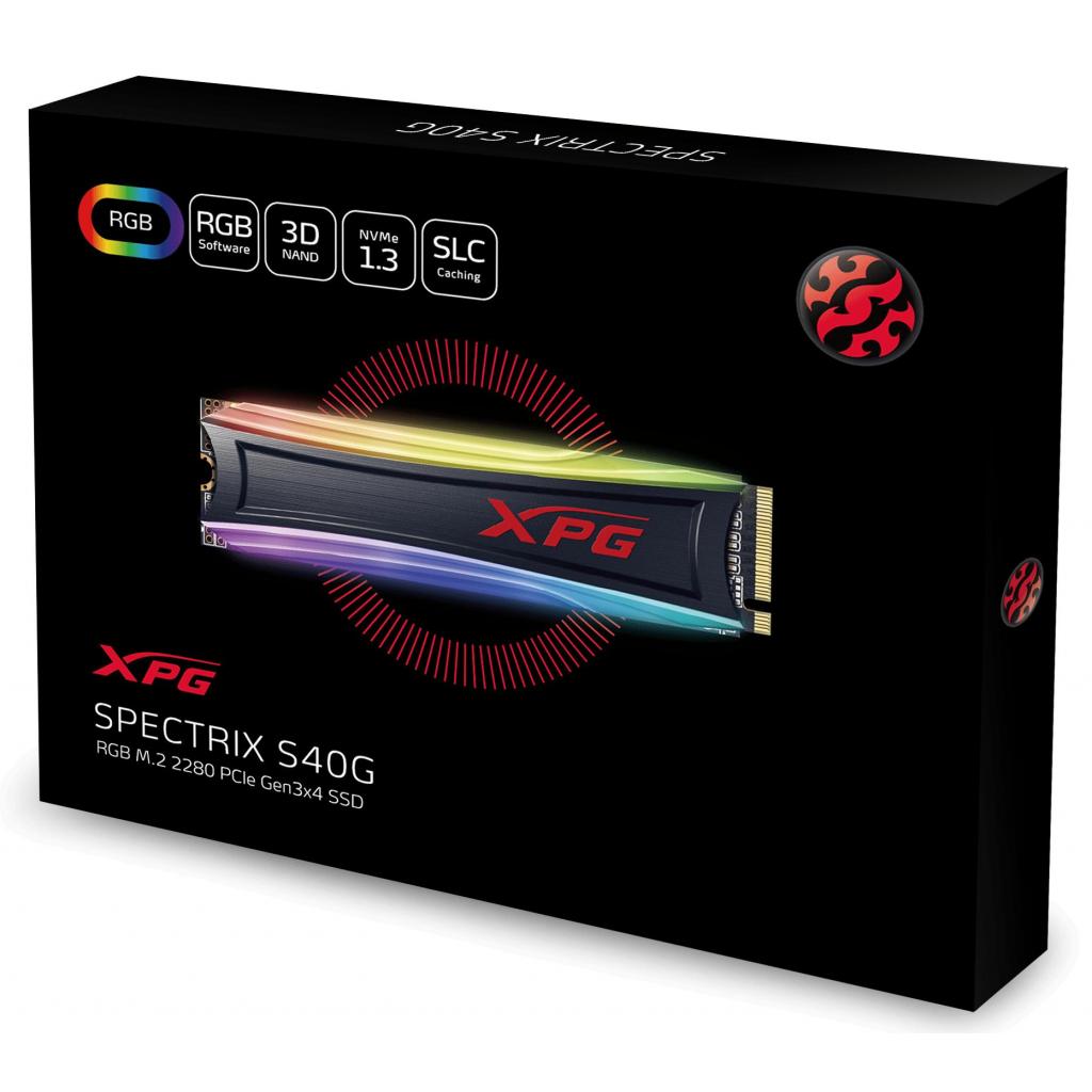 Накопичувач SSD M.2 2280 512GB ADATA (AS40G-512GT-C) - зображення 4