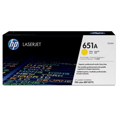 Картридж HP CLJ 651A Yellow (CE342A) - зображення 1