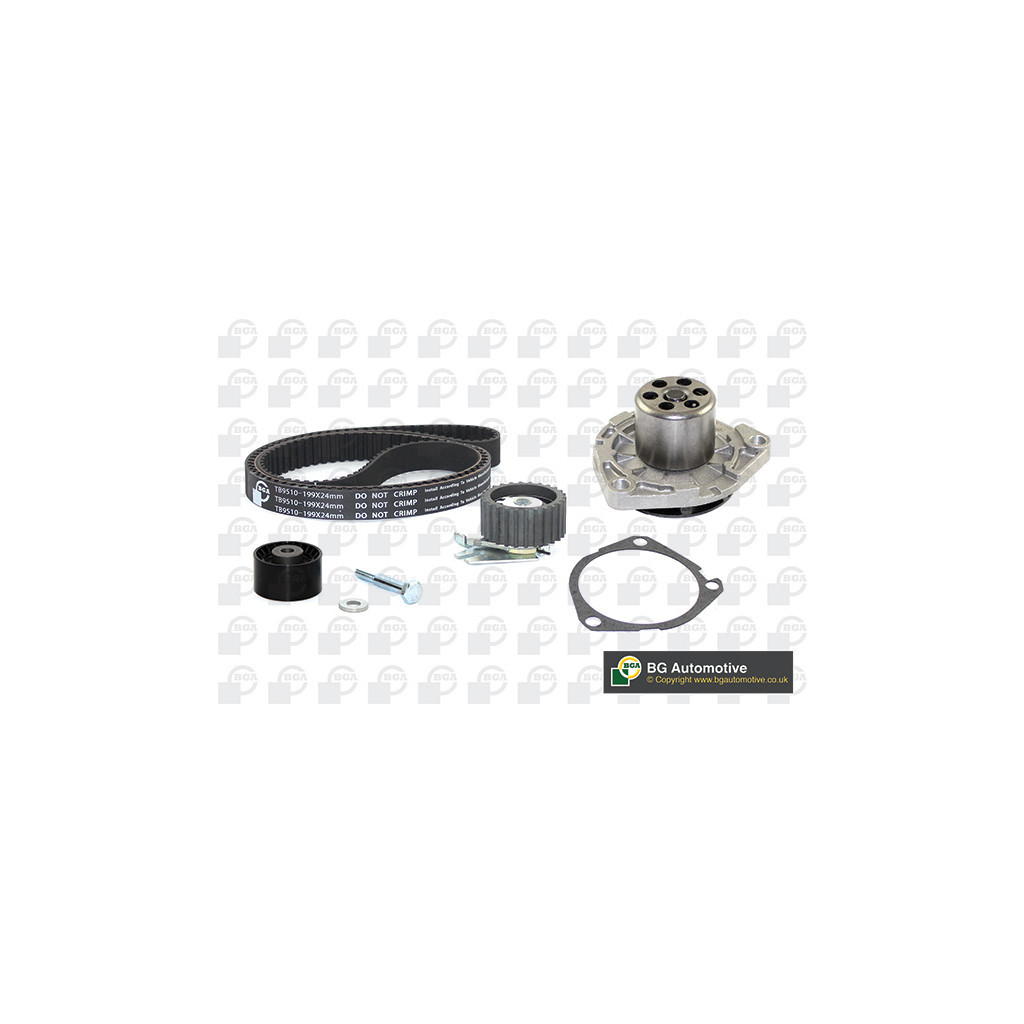 Комплект ременя ГРМ з помпой BGA TB9510CPK - зображення 1