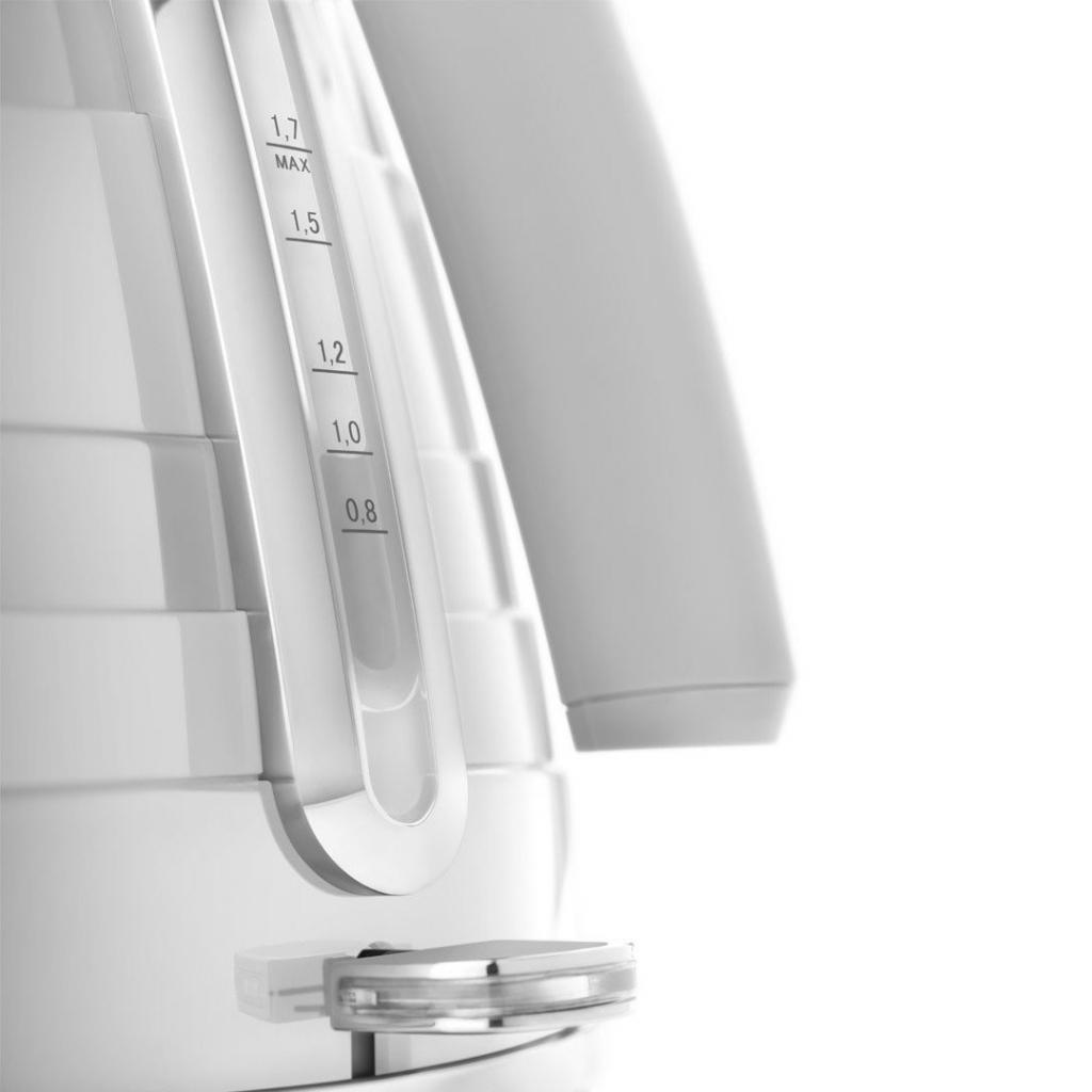 Електрочайник DeLonghi KBA2001.W - зображення 4