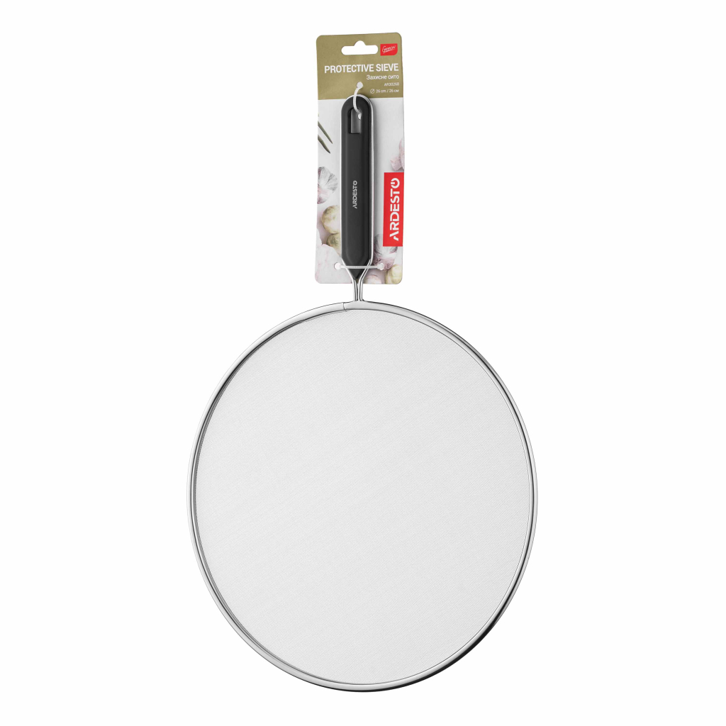 Сито Ardesto Gemini, 26см, нержавіюча сталь, пластик, чорний (AR3026B) - зображення 1