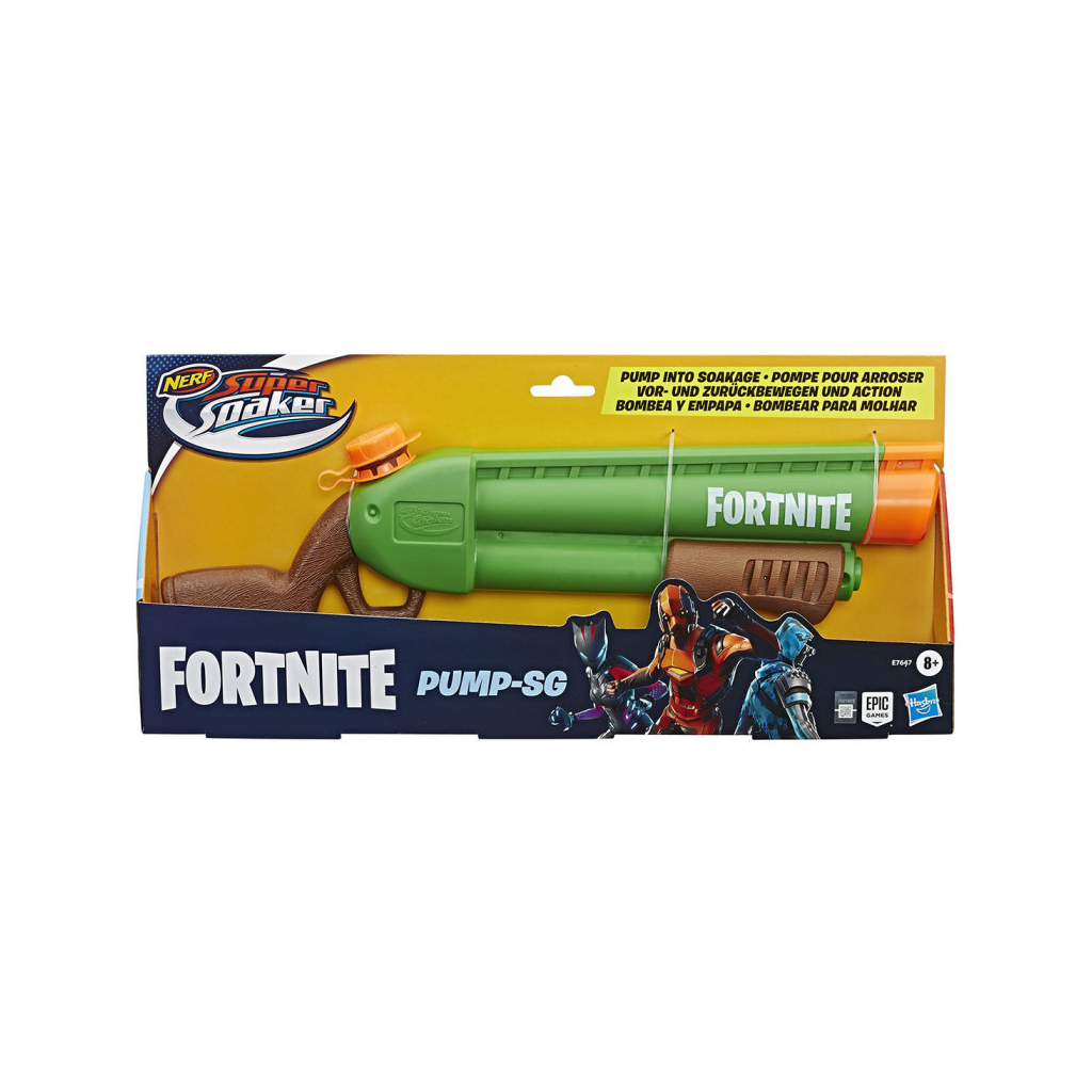 Іграшкова зброя Hasbro Nerf Fortnite Super Soaker Pump SG (6336730) - зображення 2