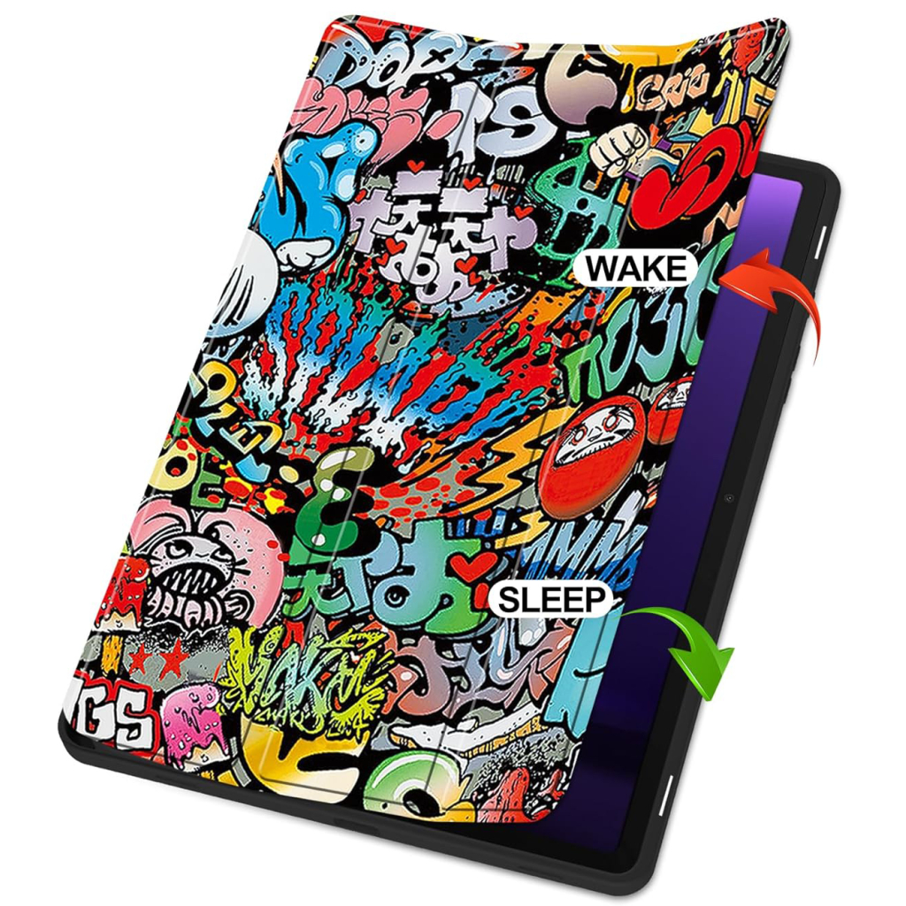 Чохол до планшета BeCover Flexible TPU Mate Samsung Tab S9 (SM-X710/SM-X716)/S9 FE (SM-X510/SM-X516B) 11.0" Graffiti (712534) - изображение 5
