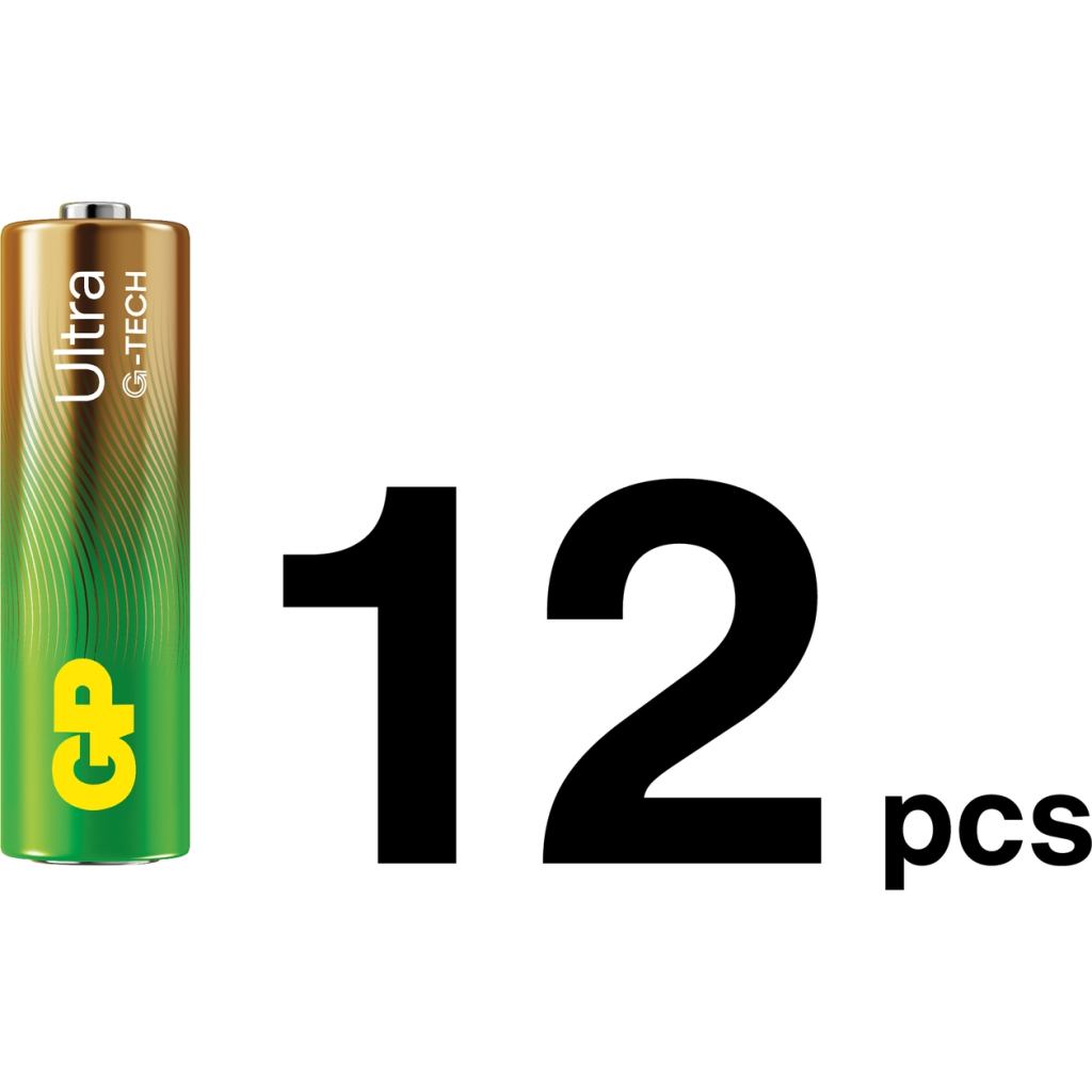 Батарейка Gp AA * 12 + AAA * 12 Ultra Alcaline + fan (4891199233982) - зображення 4