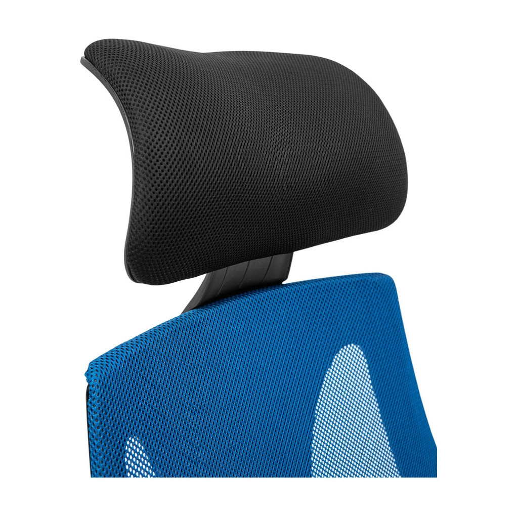 Офісне крісло Richman Профі Пластик Піастра Сітка чорна + синя (ADD0003190) - зображення 10