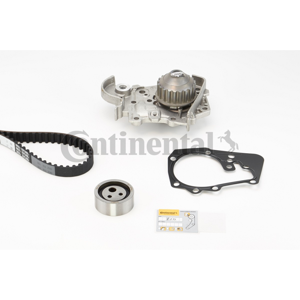 Комплект ременя ГРМ з помпой CONTITECH CT988WP2 - зображення 1