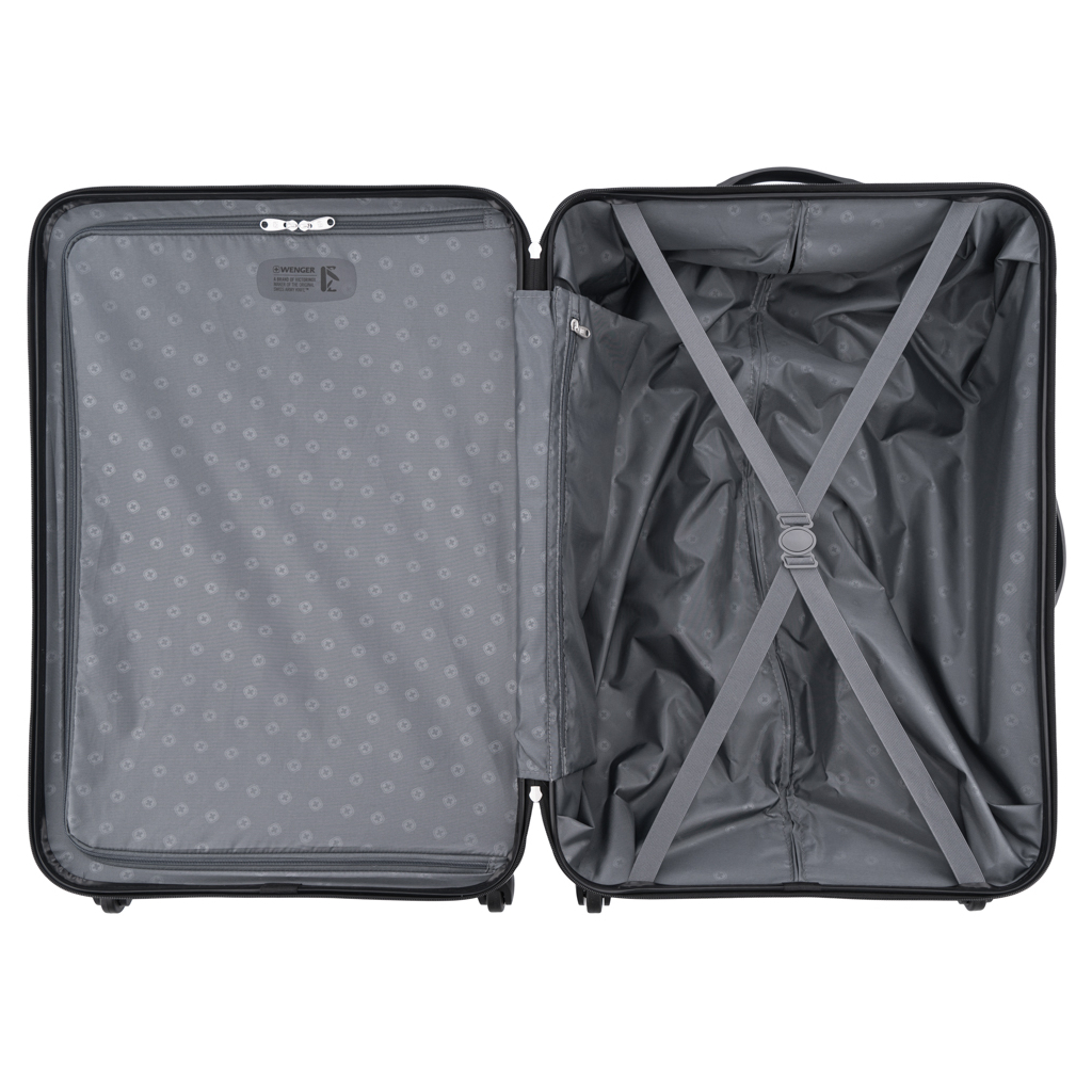 Валіза Wenger Amplar, велика, пластик, 4 колеса, чорна (653140) - зображення 12